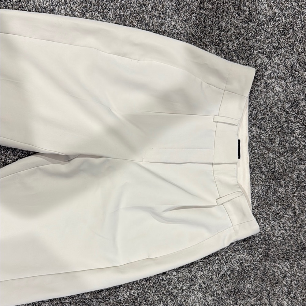Express Cream and Tan Trousers - Picture 4 of 5